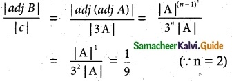 Samacheer Kalvi 12th Maths Guide Chapter 1 Applications of Matrices and Determinants Ex 1.8 1