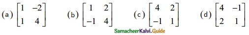 Samacheer Kalvi 12th Maths Guide Chapter 1 Applications of Matrices and Determinants Ex 1.8 2
