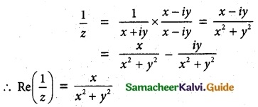 Samacheer Kalvi 12th Maths Guide Chapter 2 Complex Numbers Ex 2.4 3