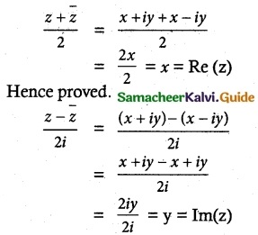 Samacheer Kalvi 12th Maths Guide Chapter 2 Complex Numbers Ex 2.4 7