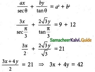 Samacheer Kalvi 12th Maths Guide Chapter 5 Two Dimensional Analytical Geometry - II Ex 5.4 3