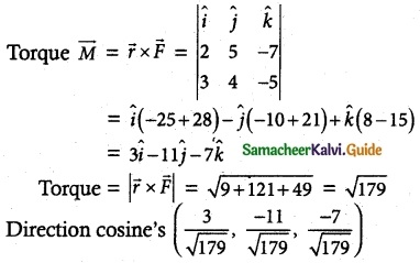 Samacheer Kalvi 12th Maths Guide Chapter 6 Applications of Vector Algebra Ex 6.1 12