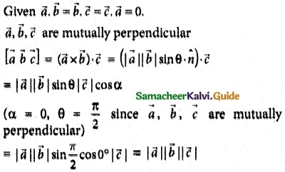 Samacheer Kalvi 12th Maths Guide Chapter 6 Applications of Vector Algebra Ex 6.10 1