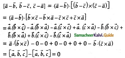 Samacheer Kalvi 12th Maths Guide Chapter 6 Applications of Vector Algebra Ex 6.3 1