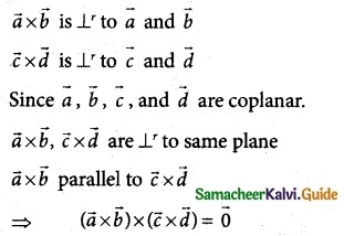 Samacheer Kalvi 12th Maths Guide Chapter 6 Applications of Vector Algebra Ex 6.3 6