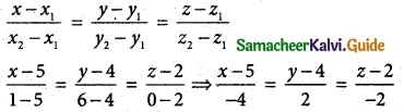 Samacheer Kalvi 12th Maths Guide Chapter 6 Applications of Vector Algebra Ex 6.5 10