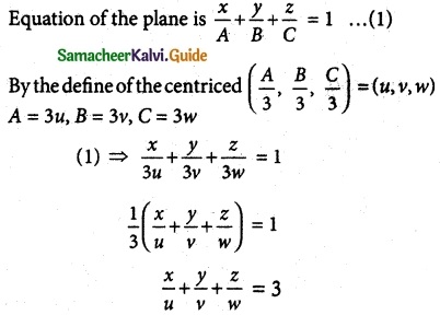 Samacheer Kalvi 12th Maths Guide Chapter 6 Applications of Vector Algebra Ex 6.6 5