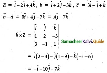 Samacheer Kalvi 12th Maths Guide Chapter 6 Applications of Vector Algebra Ex 6.7 4