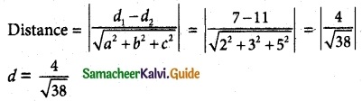 Samacheer Kalvi 12th Maths Guide Chapter 6 Applications of Vector Algebra Ex 6.9 3