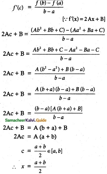 Samacheer Kalvi 12th Maths Guide Chapter 7 Applications of Differential Calculus Ex 7.3 5