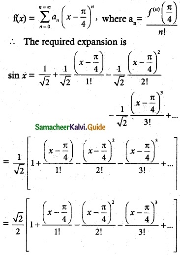 Samacheer Kalvi 12th Maths Guide Chapter 7 Applications of Differential Calculus Ex 7.4 10