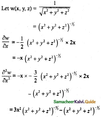 Samacheer Kalvi 12th Maths Guide Chapter 8 Differentials and Partial Derivatives Ex 8.4 12