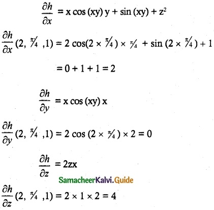 Samacheer Kalvi 12th Maths Guide Chapter 8 Differentials and Partial Derivatives Ex 8.4 3