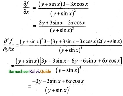 Samacheer Kalvi 12th Maths Guide Chapter 8 Differentials and Partial Derivatives Ex 8.4 5