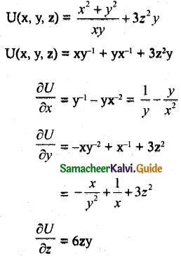 Samacheer Kalvi 12th Maths Guide Chapter 8 Differentials and Partial Derivatives Ex 8.4 8