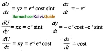 Samacheer Kalvi 12th Maths Guide Chapter 8 Differentials and Partial Derivatives Ex 8.6 4