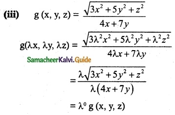 Samacheer Kalvi 12th Maths Guide Chapter 8 Differentials and Partial Derivatives Ex 8.7 2