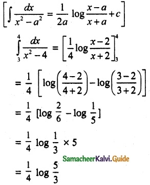 Samacheer Kalvi 12th Maths Guide Chapter 9 Applications of Integration Ex 9.3 1