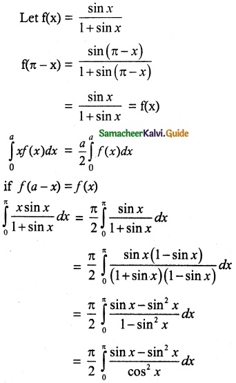 Samacheer Kalvi 12th Maths Guide Chapter 9 Applications of Integration Ex 9.3 18