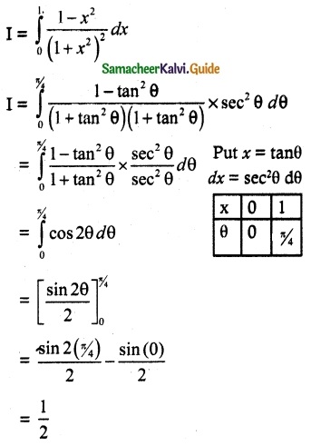 Samacheer Kalvi 12th Maths Guide Chapter 9 Applications of Integration Ex 9.3 6