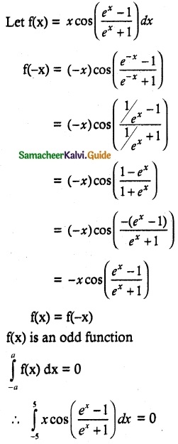 Samacheer Kalvi 12th Maths Guide Chapter 9 Applications of Integration Ex 9.3 7