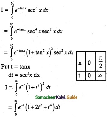 Samacheer Kalvi 12th Maths Guide Chapter 9 Applications of Integration Ex 9.7 2