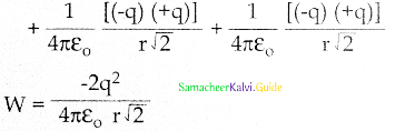 Samacheer Kalvi 12th Physics Guide Chapter 1 Electrostatics 154