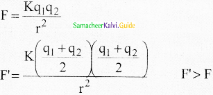 Samacheer Kalvi 12th Physics Guide Chapter 1 Electrostatics 7