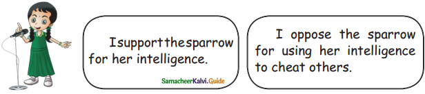 Samacheer Kalvi 5th English Guide Term 3 Supplementary Chapter 1 The Witty Sparrow 10