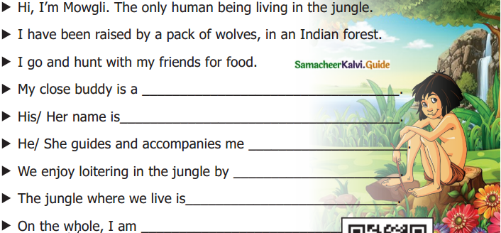 Samacheer Kalvi 6th English Guide Term 3 Play Chapter 1 The Jungle Book 8