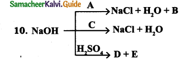 Samacheer Kalvi 9th Science Guide Chapter 14 Acids, Bases and Salts 13