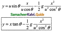 Samacheer Kalvi 11th Physics Guide Chapter 2 Kinematics 32
