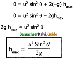 Samacheer Kalvi 11th Physics Guide Chapter 2 Kinematics 33