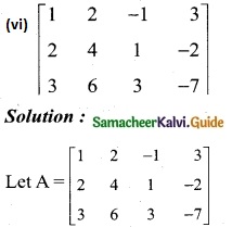 Samacheer Kalvi 12th Business Maths Guide Chapter 1 Applications of Matrices and Determinants Ex 1.1 1