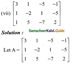 Samacheer Kalvi 12th Business Maths Guide Chapter 1 Applications of Matrices and Determinants Ex 1.1 3