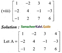 Samacheer Kalvi 12th Business Maths Guide Chapter 1 Applications of Matrices and Determinants Ex 1.1 4