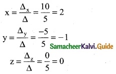 Samacheer Kalvi 12th Business Maths Guide Chapter 1 Applications of Matrices and Determinants Ex 1.2 3