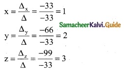 Samacheer Kalvi 12th Business Maths Guide Chapter 1 Applications of Matrices and Determinants Ex 1.2 4