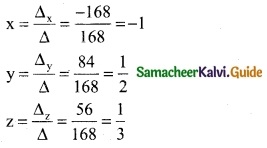 Samacheer Kalvi 12th Business Maths Guide Chapter 1 Applications of Matrices and Determinants Ex 1.2 5