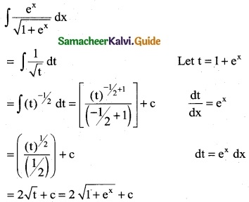 Samacheer Kalvi 12th Business Maths Guide Chapter 2 Integral Calculus I Ex 2.12 2