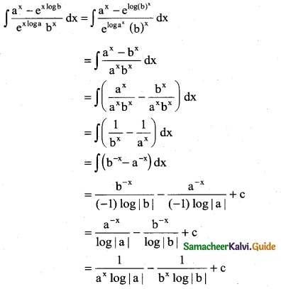 Samacheer Kalvi 12th Business Maths Guide Chapter 2 Integral Calculus I Ex 2.3 1