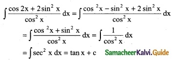 Samacheer Kalvi 12th Business Maths Guide Chapter 2 Integral Calculus I Ex 2.4 1