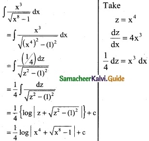 Samacheer Kalvi 12th Business Maths Guide Chapter 2 Integral Calculus I Ex 2.7 10