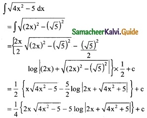 Samacheer Kalvi 12th Business Maths Guide Chapter 2 Integral Calculus I Ex 2.7 13