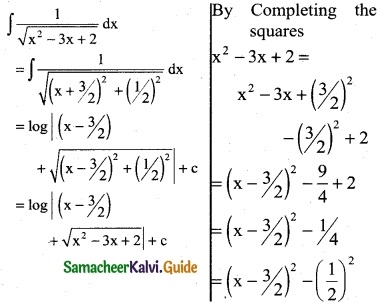 Samacheer Kalvi 12th Business Maths Guide Chapter 2 Integral Calculus I Ex 2.7 9