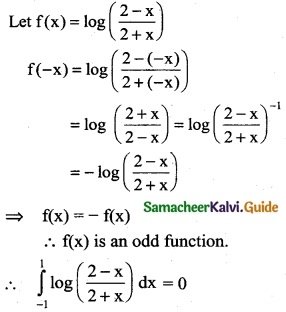Samacheer Kalvi 12th Business Maths Guide Chapter 2 Integral Calculus I Ex 2.9 2