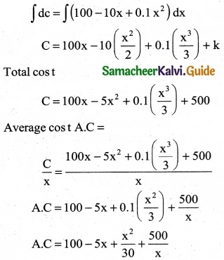 Samacheer Kalvi 12th Business Maths Guide Chapter 3 Integral Calculus II Ex 3.2 4