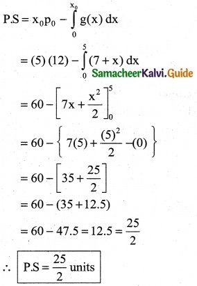 Samacheer Kalvi 12th Business Maths Guide Chapter 3 Integral Calculus II Ex 3.3 4