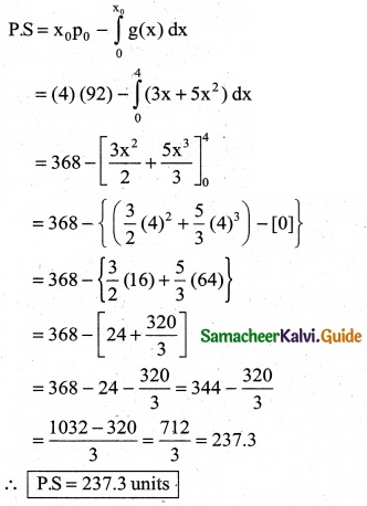 Samacheer Kalvi 12th Business Maths Guide Chapter 3 Integral Calculus II Ex 3.3 5
