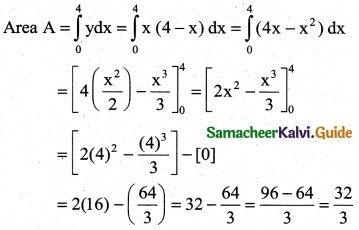 Samacheer Kalvi 12th Business Maths Guide Chapter 3 Integral Calculus II Ex 3.4 1